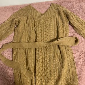 Sweater t shirt dress